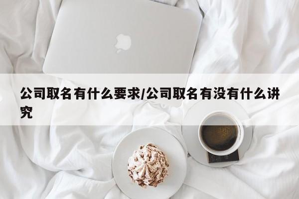 公司取名有什么要求/公司取名有没有什么讲究