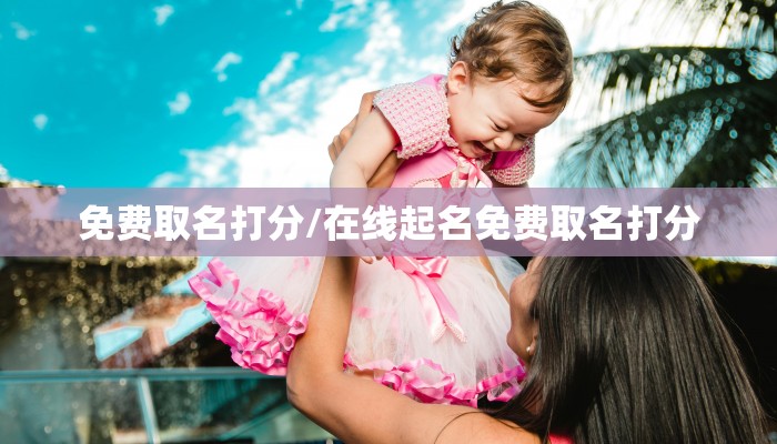 免费取名打分/在线起名免费取名打分