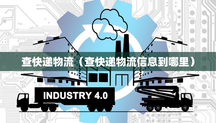 查快递物流（查快递物流信息到哪里）