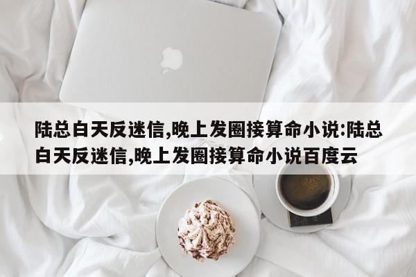 陆总白天反迷信,晚上发圈接算命小说:陆总白天反迷信,晚上发圈接算命小说百度云